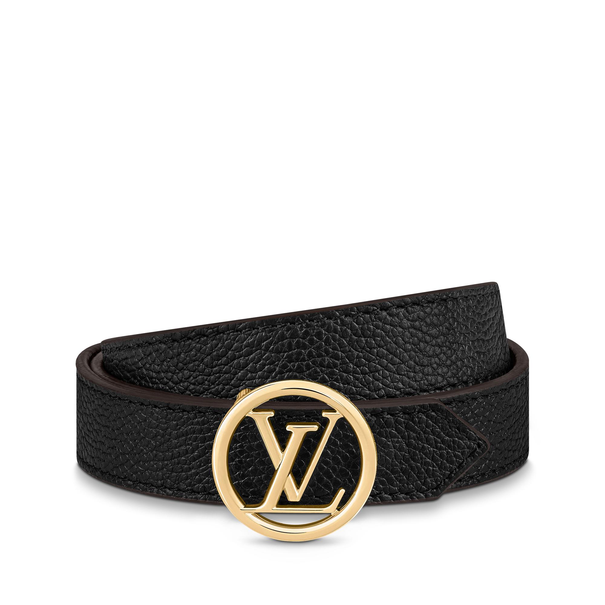 LV Circle 20mm Reversible Belt Monogram - Women - Accessories 